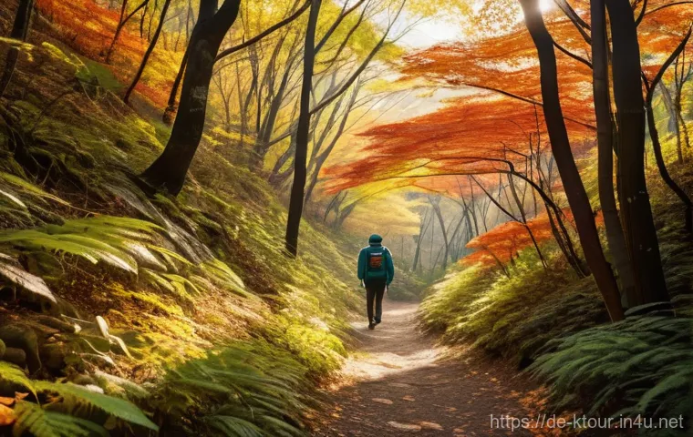 대구 팔공산 등산기 - Prompt 1: Autumn Hike on Palgongsan Mountain** 대구 팔공산 등산기 - Prompt 1: Autumn Hike on Palgongsan Mountain**