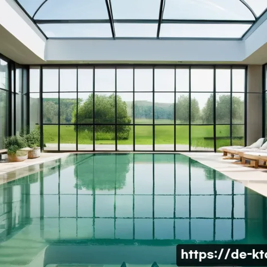 대전 유성온천 힐링 - **Image Prompt: Serene Thermal Immersion**
    "A wide-angle, inviting photograph inside a modern Ge...